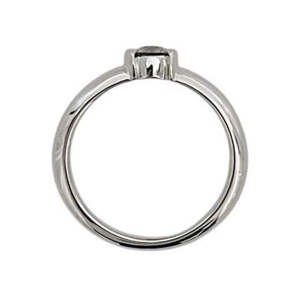 Tiffany & Co Dots Solitaire Diamond Ring