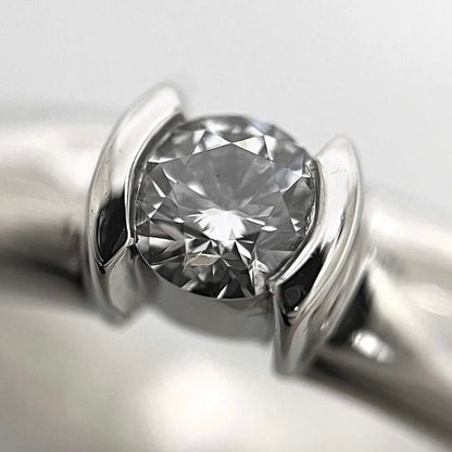 Tiffany & Co Dots Solitaire Diamond Ring
