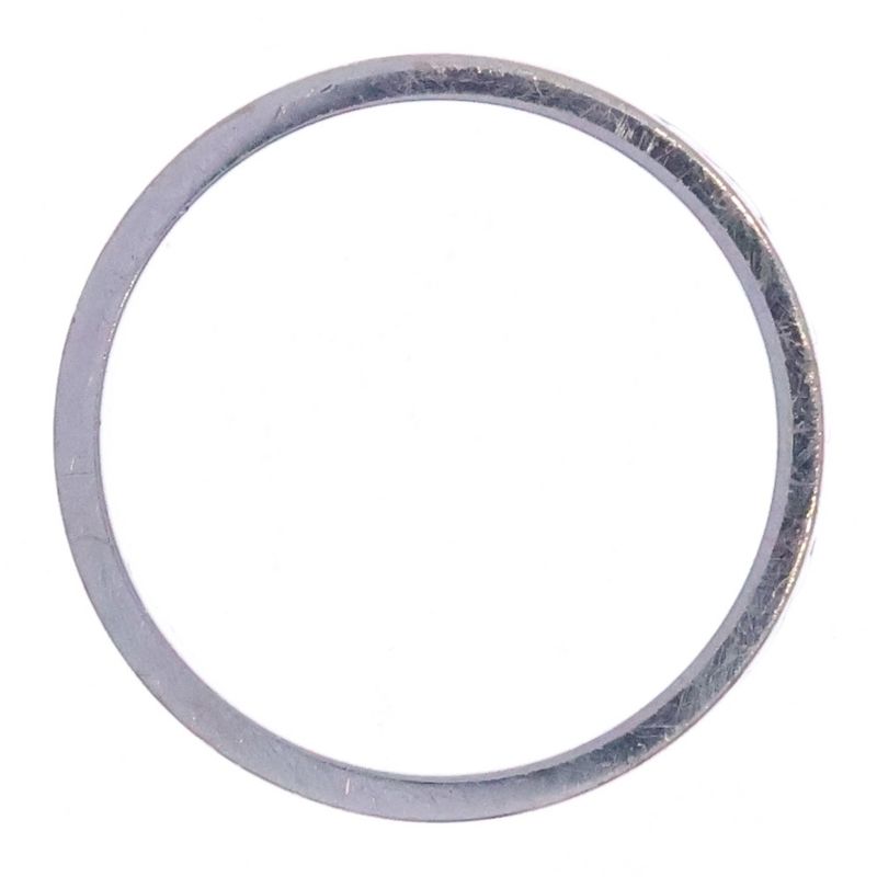 Gucci Icon Interlocking 18k WG Slim Ring White Gold