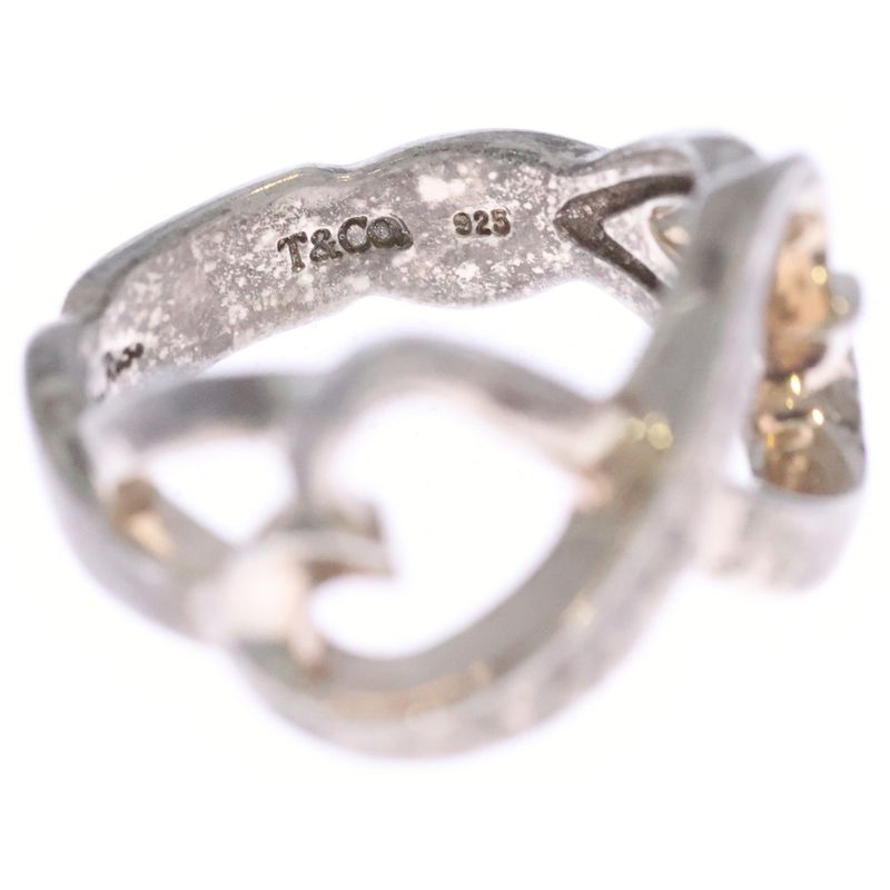 Tiffany & Co Double Loving Ring Silver