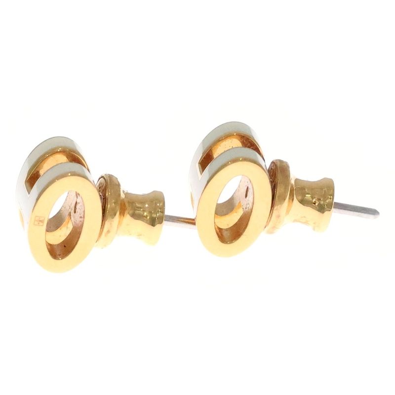 Hermes Pop Earrings White Gold
