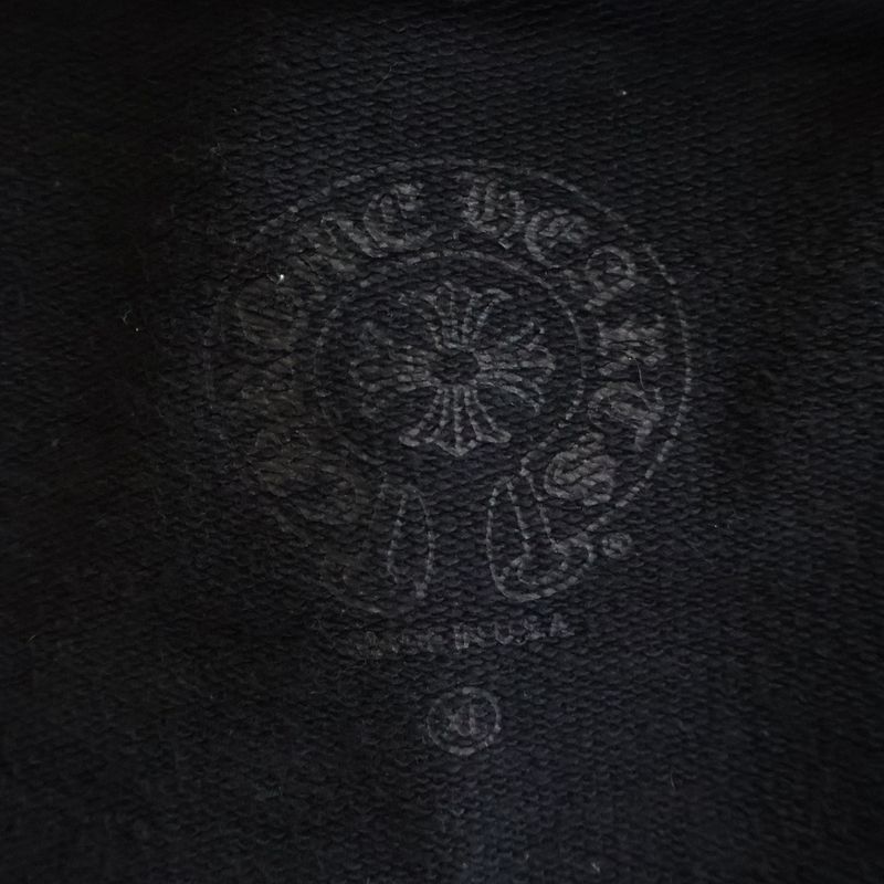 Chrome Hearts Sweatshirt HD Zip CH Plus All Over Pattern Backhoe Splint Zip