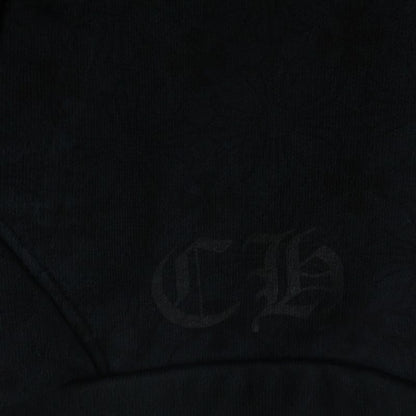 Chrome Hearts Sweatshirt HD Zip CH Plus All Over Pattern Backhoe Splint Zip