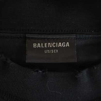 Balenciaga Destroy Inside Out T-Shirt Out Oversize Short Sleeve Black