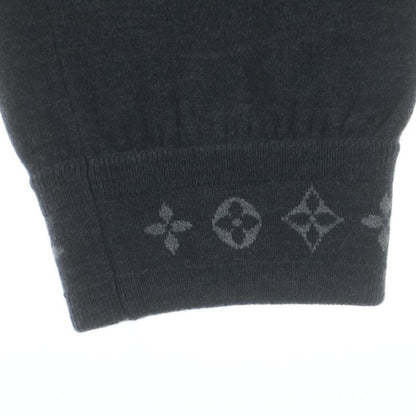 Louis Vuitton Double Face Knit Wool Travel Pants Gray Sweater