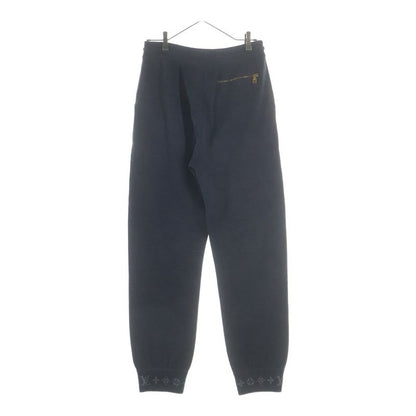 Louis Vuitton Double Face Knit Wool Travel Pants Gray Sweater