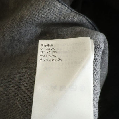 Louis Vuitton Double Face Knit Wool Travel Pants Gray Sweater