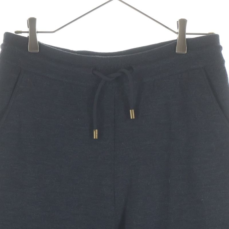 Louis Vuitton Double Face Knit Wool Travel Pants Gray Sweater