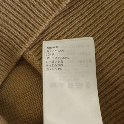 Louis Vuitton Chain Detail Patch Sweater Beige