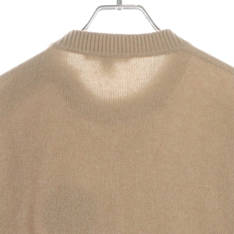 Louis Vuitton Chain Detail Patch Sweater Beige