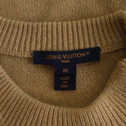 Louis Vuitton Chain Detail Patch Sweater Beige