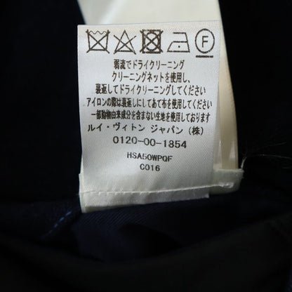 Louis Vuitton Wintari Lining Monogram Workwear Denim Jacket Blue