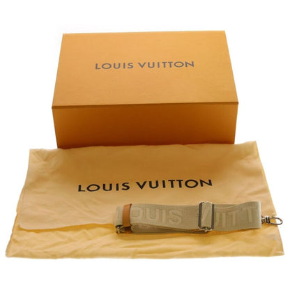 Louis Vuitton Monogram Cousin PM 2-Way Chain Shoulder Bag Gold Leather Silver