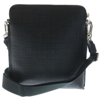 Loewe Goya Anagram Logo Leather Shoulder Bag Black