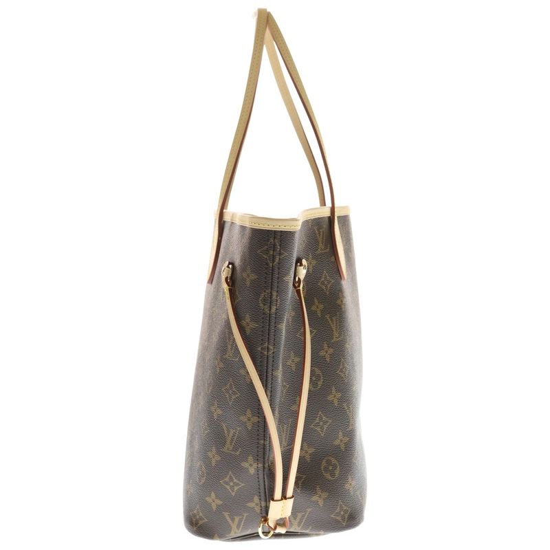 Louis Vuitton Monogram Neverfull MM Brown Tote
