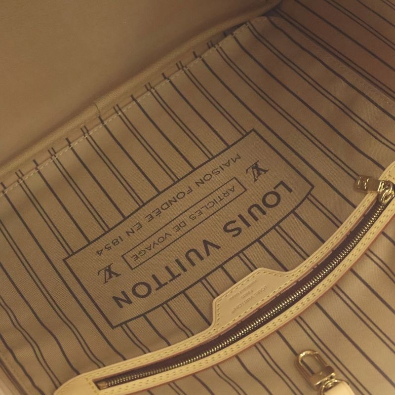 Louis Vuitton Monogram Neverfull MM Brown Tote