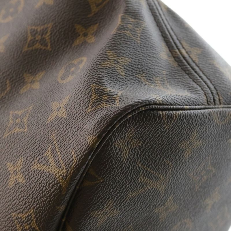 Louis Vuitton Monogram Neverfull MM Brown Tote