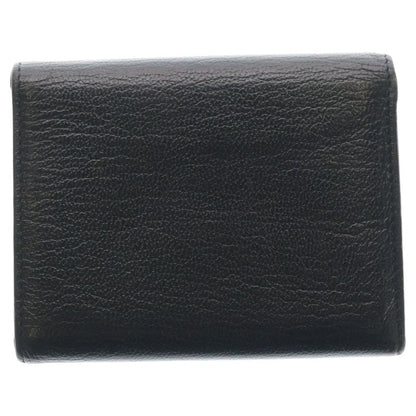 Chanel CC Logo Coin Case Card Business Holder Trifold Wallet Black Soft Caviar