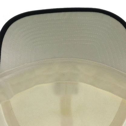 Miu Miu Front Logo Baseball Drill Cap White Hat