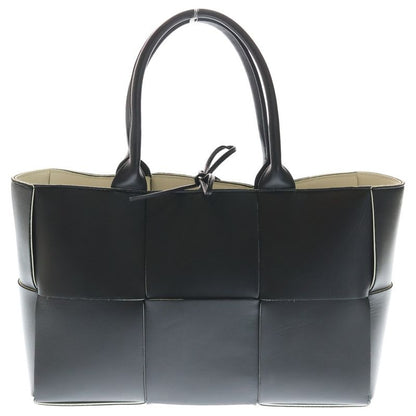 Bottega Veneta Small Arcotto Bag Handbag Black Leather Silver