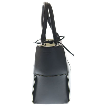 Bottega Veneta Small Arcotto Bag Handbag Black Leather Silver