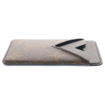 Louis Vuitton Card Holder Magnet Monogram Case Brown
