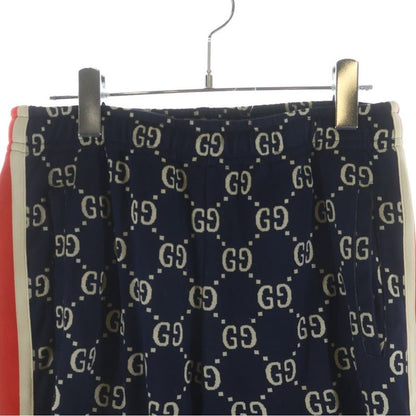 Gucci GG Jacquard Sweatshirt Pants All Over Pattern Navy