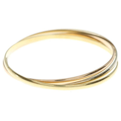 Cartier Trinity Bracelet Triple Bangle Yellow Gold Pink White