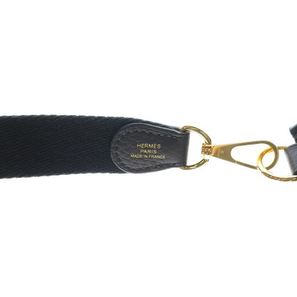 Hermes Evelyne TPM Shoulder Bag Black Taurillon Gold