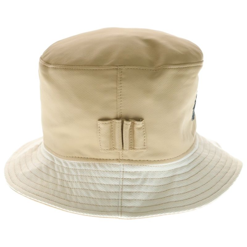 Dior Logo Embroidery Canvas Bucket Hat Beige