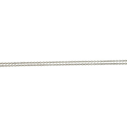 Tiffany & Co Interlocking Circle Chain Pendant Necklace 925 Sterling Silver
