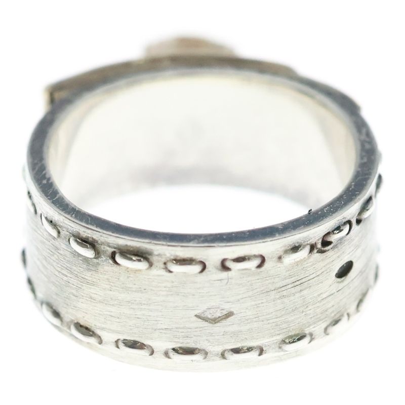 Hermes Kelly Ring Silver Gold 49