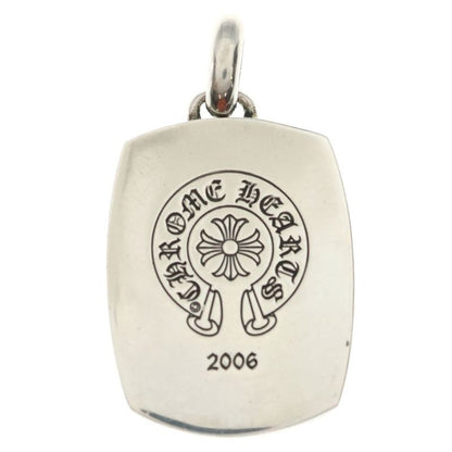 Chrome Hearts Keeper Pendant Top Silver
