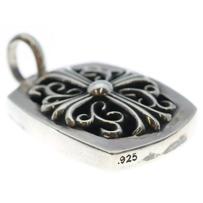 Chrome Hearts Keeper Pendant Top Silver