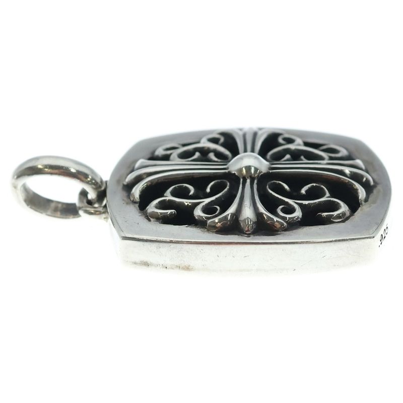 Chrome Hearts Keeper Pendant Top Silver