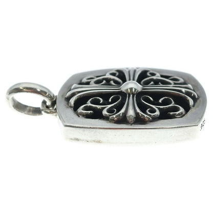 Chrome Hearts Keeper Pendant Top Silver