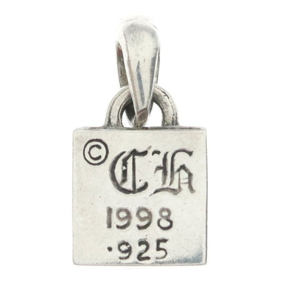 Chrome Hearts Framed CH Plus Charm Pendant Top Silver