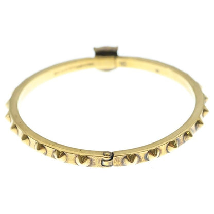 Gucci Cat Head Bangle Bracelet Gold 16c