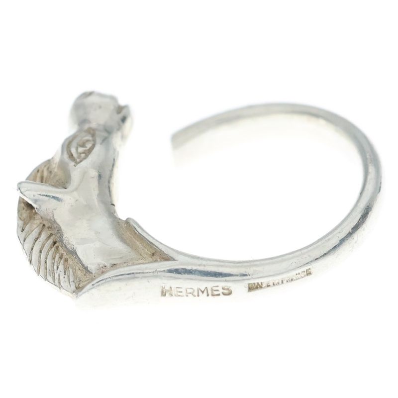 Hermes Chevalhos Ring 925 Sterling Silver