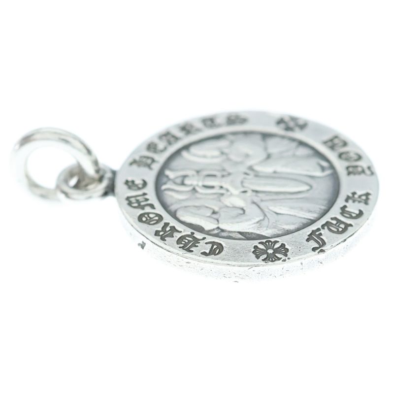 Chrome Hearts Chrm Angl Mdl V1 Angel Medal Charm Pendant Top