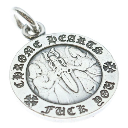 Chrome Hearts Chrm Angl Mdl V1 Angel Medal Charm Pendant Top