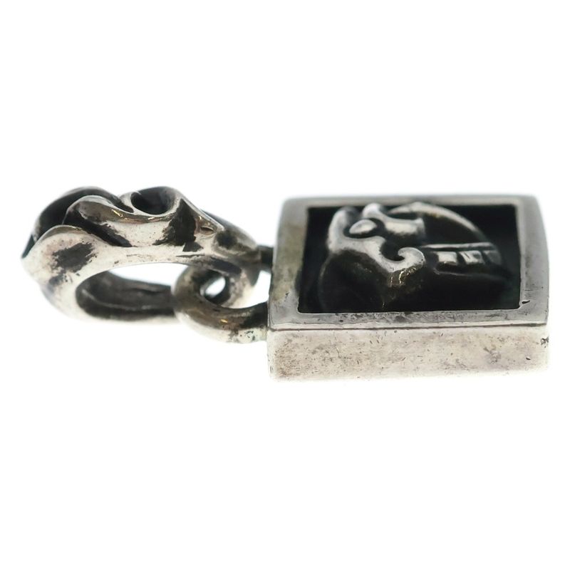 Chrome Hearts Framed Celtic Charm Pendant Top Silver
