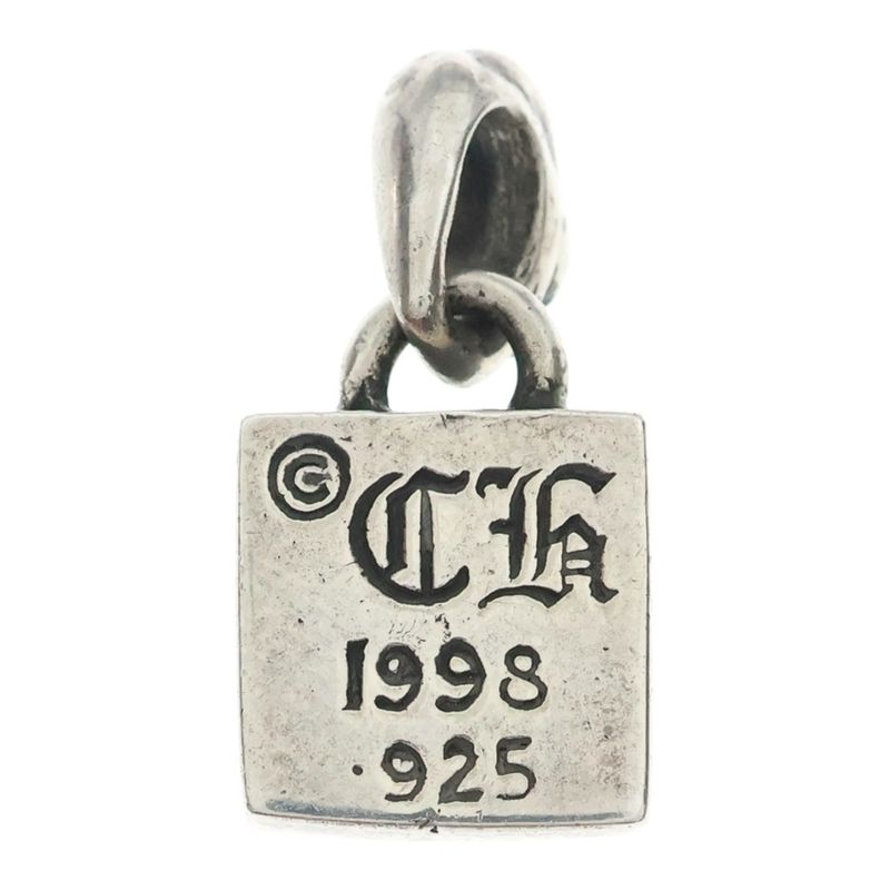 Chrome Hearts Framed Celtic Charm Pendant Top Silver