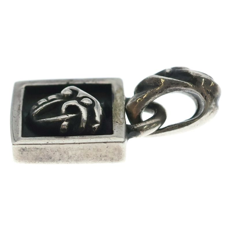Chrome Hearts Framed Celtic Charm Pendant Top Silver