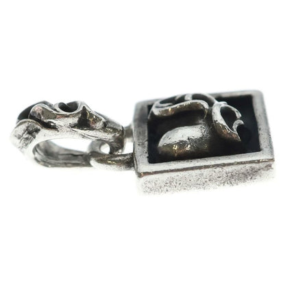 Chrome Hearts Framed Heart Charm Pendant Top Silver