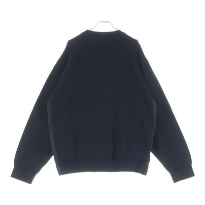 Prada Re-Nylon Replacement Technical Cotton Pullover Sweatshirt Trainer Black