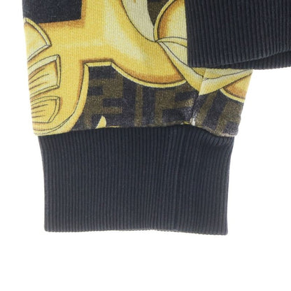 Fendi Fendace Fender Che Zucca Medusa Baroque Allover Print Crew Neck Pullover