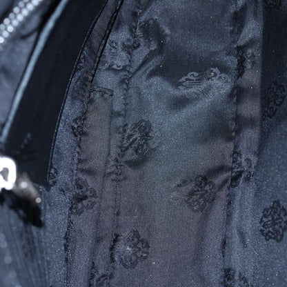 Chrome Hearts JJ Dean Small Leather Rider Handbag Black