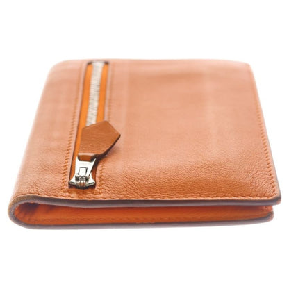Hermes Zipzap Compact Wallet Orange