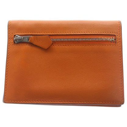 Hermes Zipzap Compact Wallet Orange